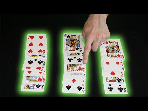&quot;Three Piles&quot; Card Trick - Beginner Magic Tutorial