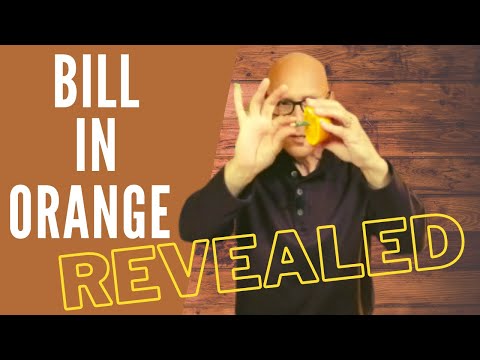 How To Do Bill In Orange / Lemon Magic Trick | Thanksgiving With Presto Paul 2020 | Bill In Orange