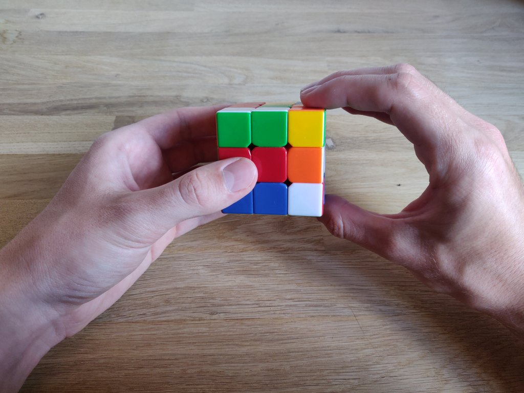 Rubik's Cube scramble 11