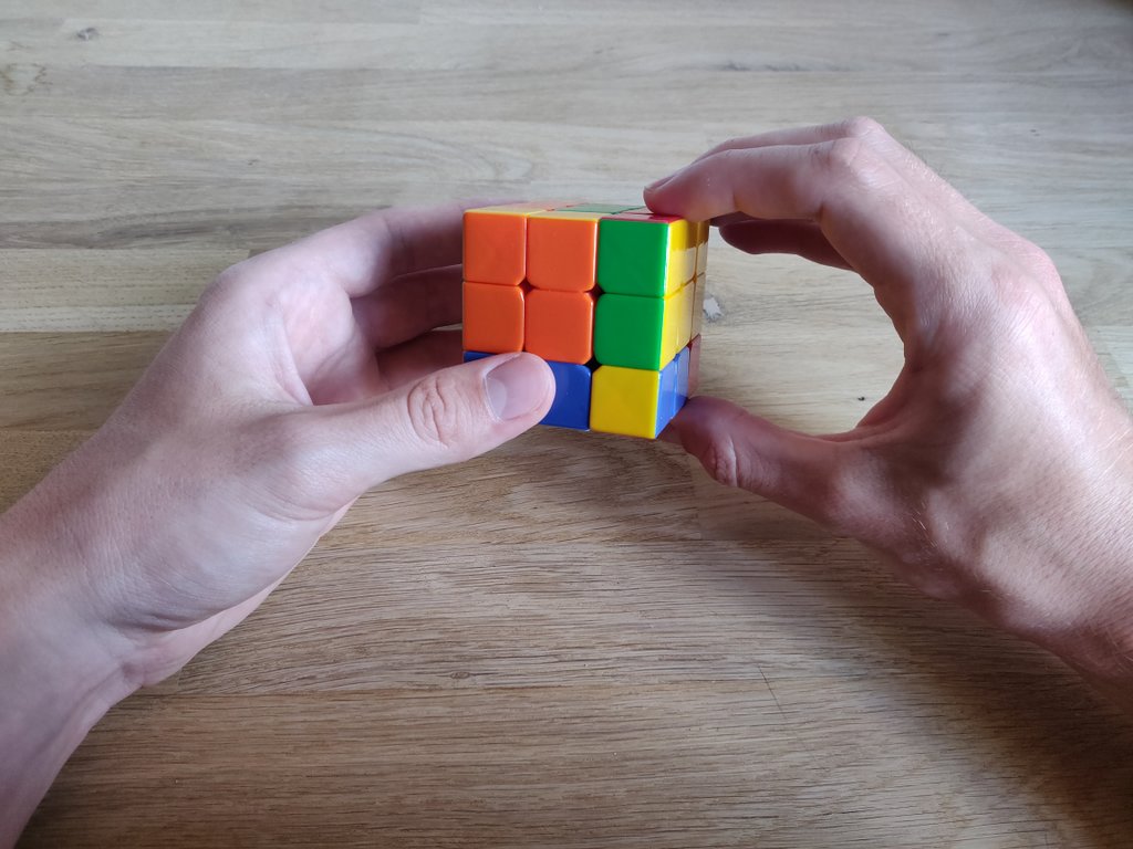 Rubik's Cube scramble 7