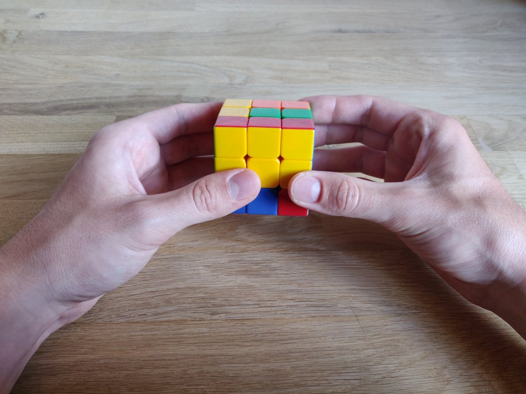 Rubik's Cube scramble 8